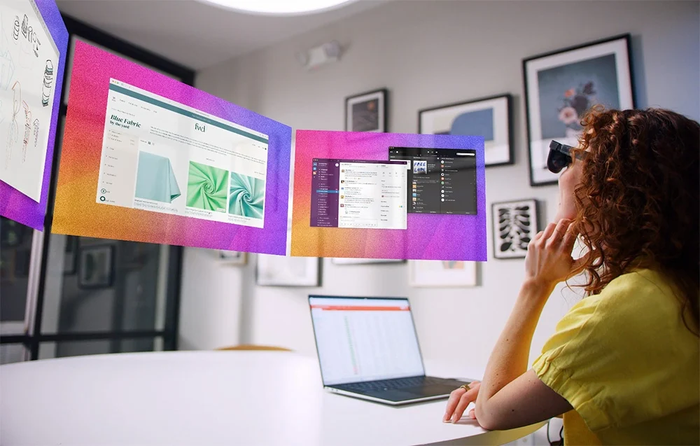 VITURE XR Luma Pro platforma SpaceWalker i wieloekranowa praca